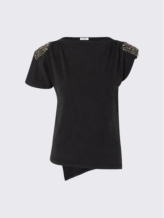Liu Jo Liu Jo T-shirt WF6245JS923L9355 Grigio Regular Fit