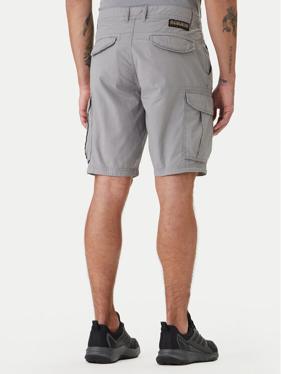 Napapijri Napapijri Kratke hlače Noto 2.0 NP0A4HOQ Siva Regular Fit