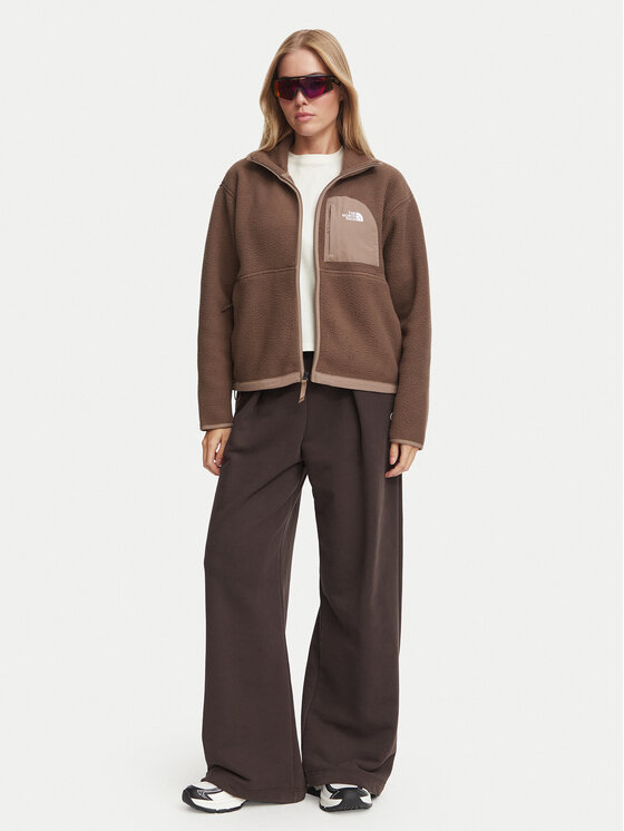 The North Face The North Face Fleece Yumiori Off-Peak NF0A8EUZ Ανοιχτό καφέ Relaxed Fit
