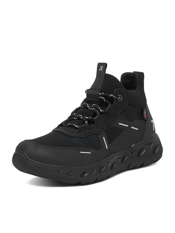Rieker Rieker Sneakersy CEO-M6500-00 Czarny