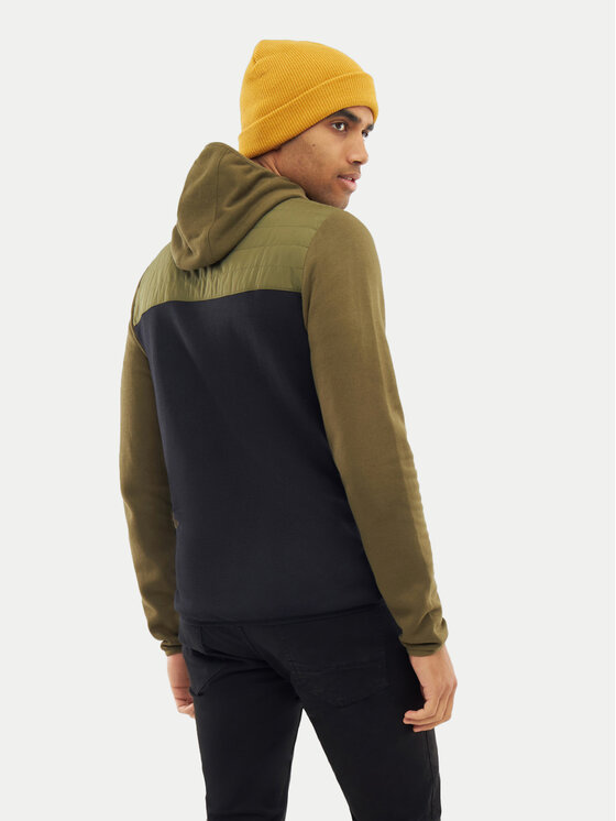 Viking Viking Kurtka przejściowa Bamboo Creek Hoodie Man 750/25/4567 Zielony Regular Fit