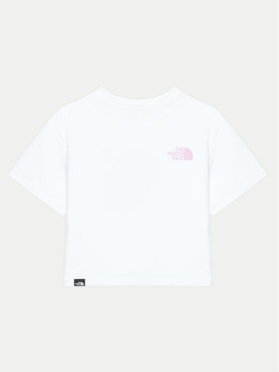 The North Face The North Face T-shirt Easy NF0A8DRQ Bianco Relaxed Fit