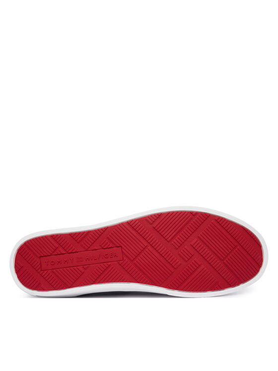 Tommy Hilfiger Tommy Hilfiger Scarpe sportive Th Vulc Cup Long Lace Canvas FM0FM05874 Blu scuro
