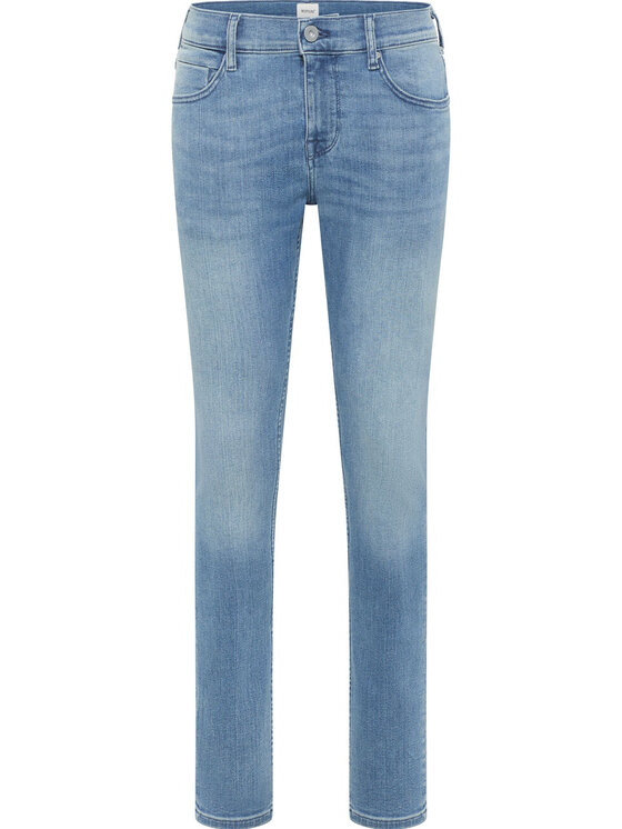 Mustang Mustang Jeansy ATLANTA SUPER SKINNY Niebieski Skinny Fit