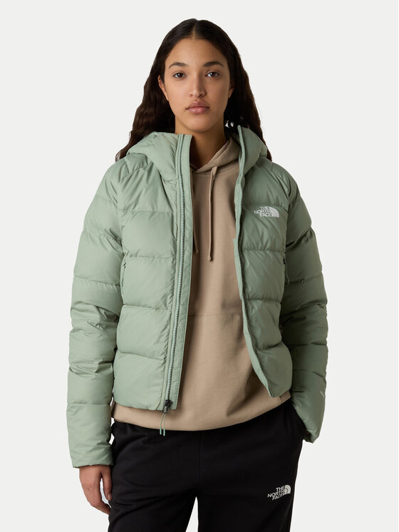 The North Face The North Face Dūnu jaka Hyalite NF0A8E75 Zaļš Regular Fit