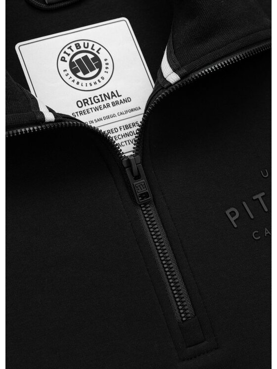 PITBULL PITBULL Bluza SAMPSON Czarny Regular Fit
