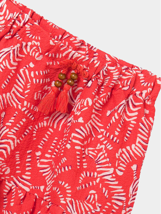 Mayoral Mayoral Komplet bluza in krilo 6966 Oranžna Regular Fit