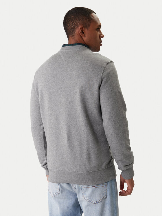 Tommy Hilfiger Tommy Hilfiger Bluză Essential MW0MW37237 Gri Regular Fit
