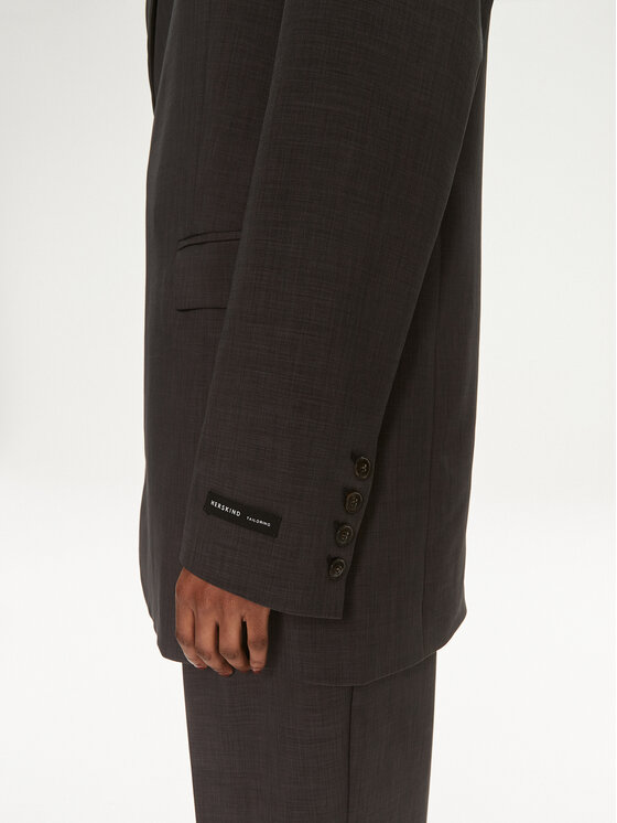 Herskind Herskind Marynarka 5101519 Szary Oversize