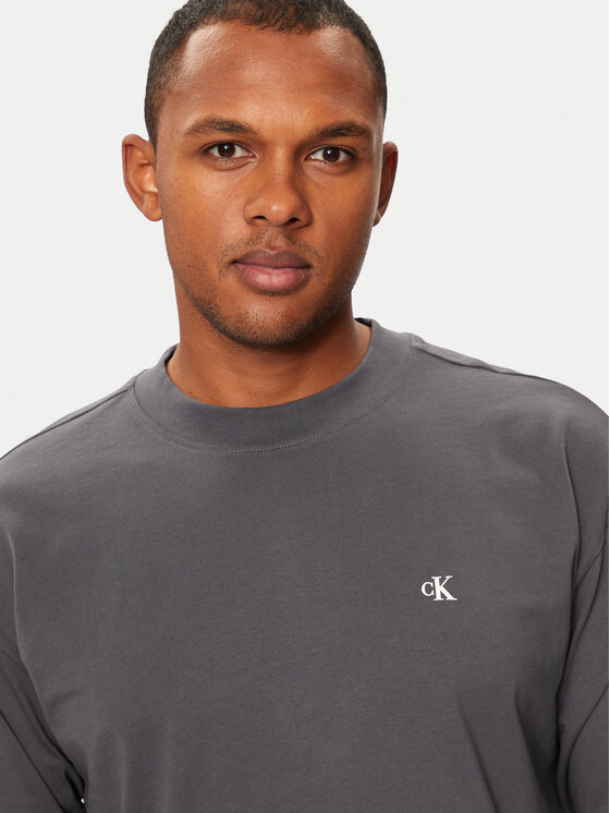 Calvin Klein Jeans Calvin Klein Jeans Hosszú ujjú J30J327317 Szürke Regular Fit