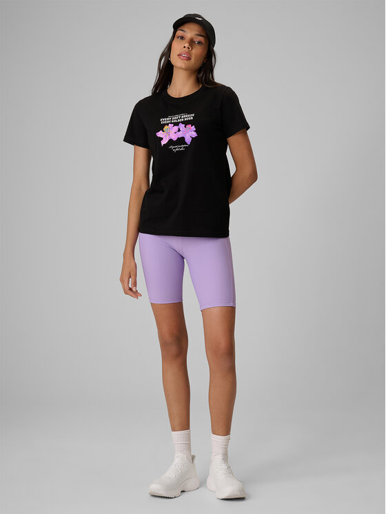 4F 4F Szorty sportowe TROPIC ORCHID Fioletowy jasny Slim Fit