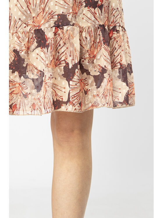QUIOSQUE QUIOSQUE Každodenné šaty RUDYFLOW DRESS Ružová Regular Fit