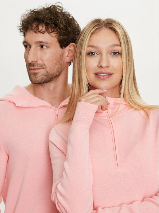 Pangaia Pangaia Μπλούζα Merino Ροζ Regular Fit
