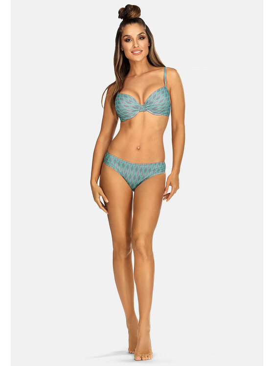 Feba Feba Dół od bikini FD21A Zielony