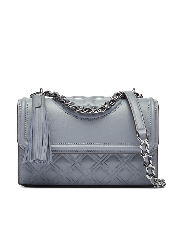Tory Burch Tory Burch Torbica Flaming Small Convertible Shoulder Bag 75576 Plava