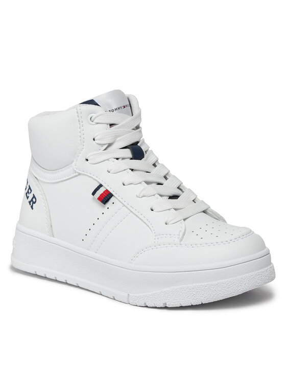 Tommy hilfiger chaussure online blanche