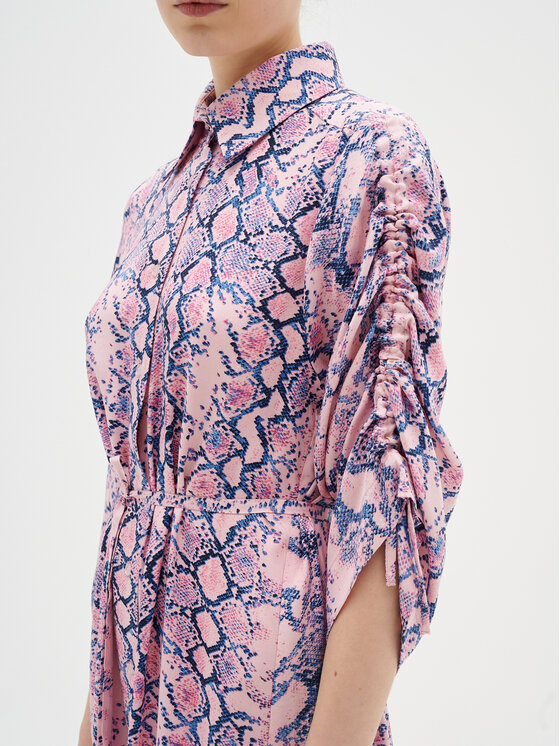InWear InWear Haljina košulja Dwyn 301881 Ružičasta Loose Fit