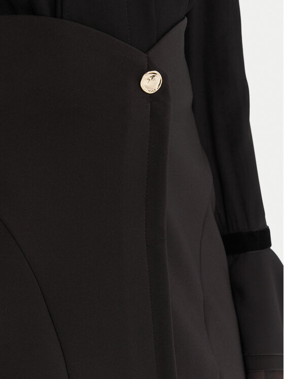 Rinascimento Rinascimento Gonna a matita CFC0125561003 Nero Slim Fit