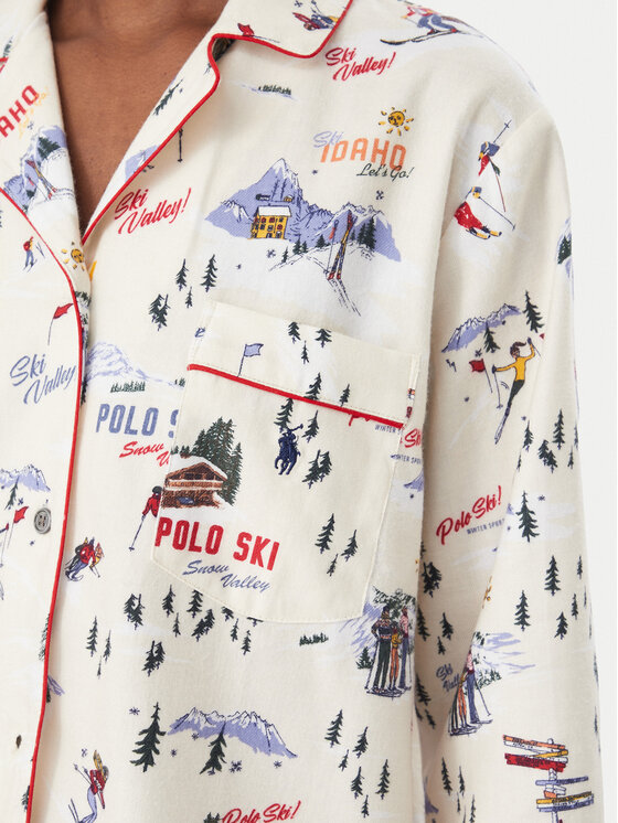 Polo Ralph Lauren Polo Ralph Lauren Пижама 4P0701 Светлобежов Relaxed Fit
