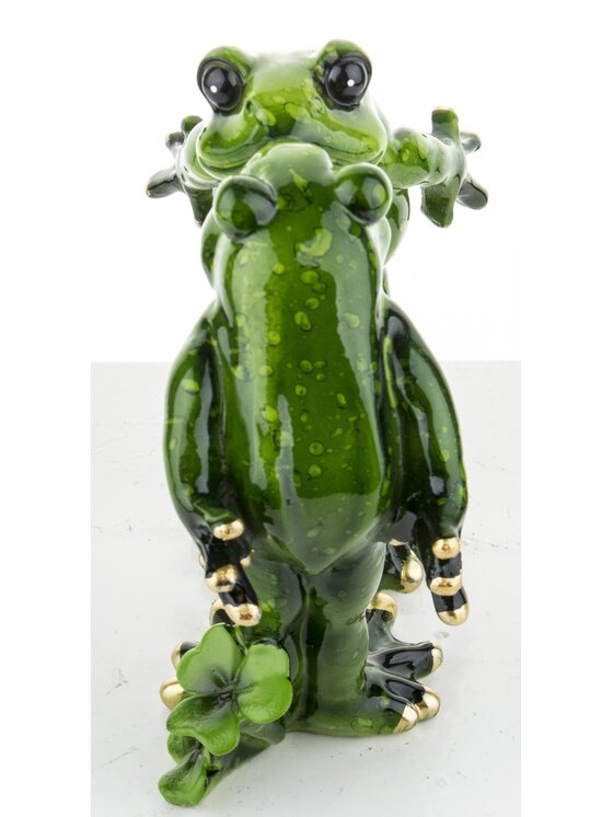 MIAhome MIAhome Figurka żabki KISS ME Zielony