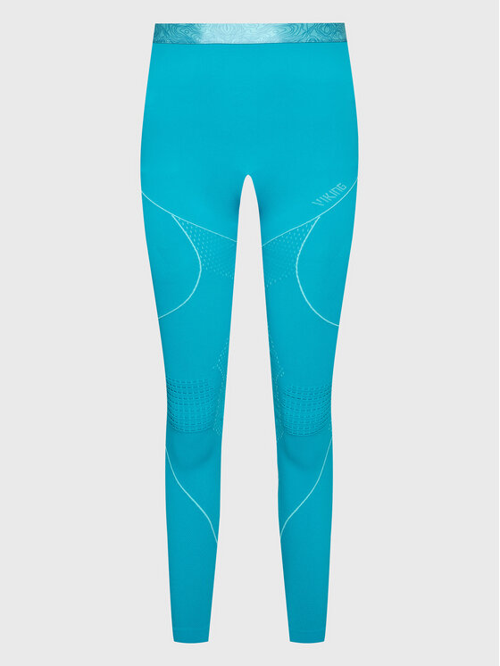 Viking Viking Komplet bielizny termoaktywnej Lotta 500/23/6764 Niebieski Slim Fit