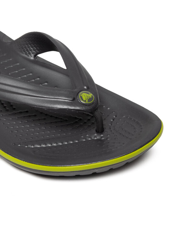 Crocs Crocs Čības uz pirksta Crocband Flip 11033 Pelēks