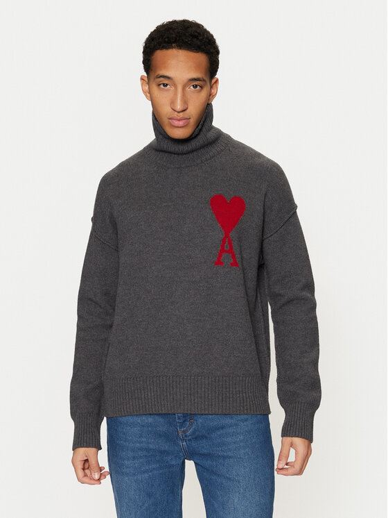 AMI PARIS AMI PARIS Garbó BFUKS406.018 Szürke Regular Fit