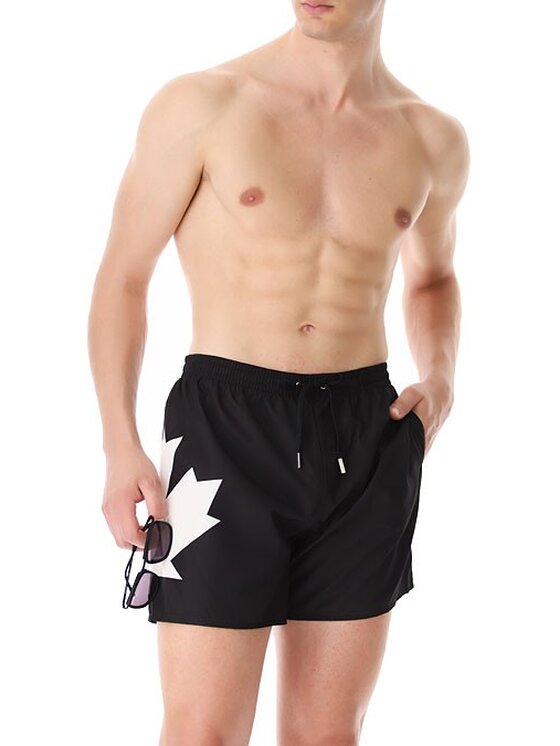 Dsquared2 Underwear Dsquared2 Underwear Plavecké šortky D7B554210 Černá Regular Fit
