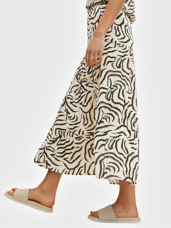 Tom Tailor Tom Tailor Maxi suknja 1031673 Bež Regular Fit