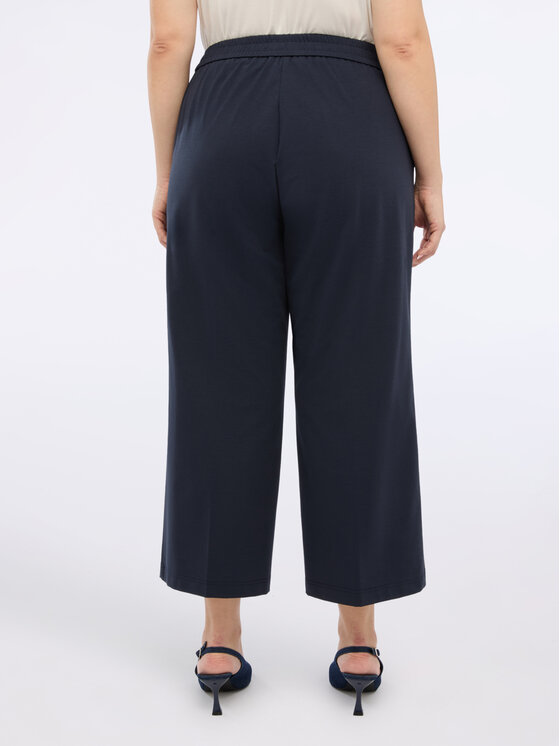 Fiorella Rubino Fiorella Rubino Pantaloni di tessuto P130L002206N034 Blu Cropp Fit