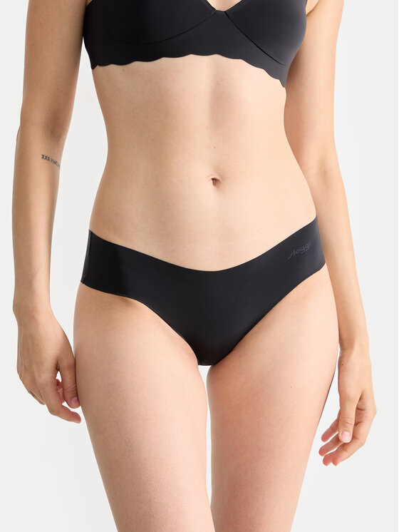 Sloggi Sloggi 2er-Set klassische Damenslips Zero 10214628 Schwarz