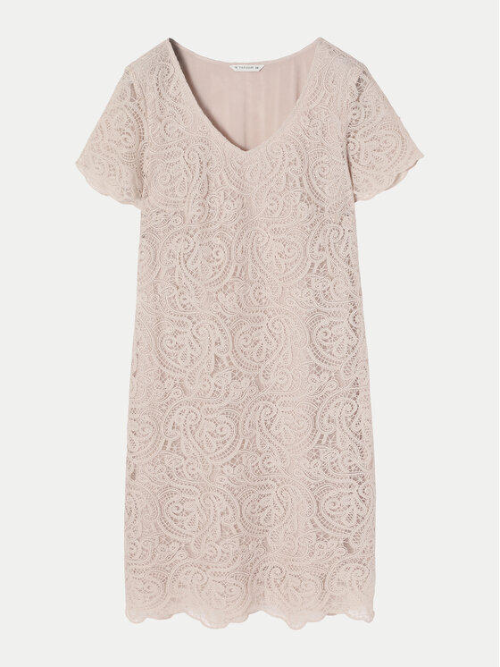 Tatuum Tatuum Coctailkleid Sono T2406.204 Beige Regular Fit