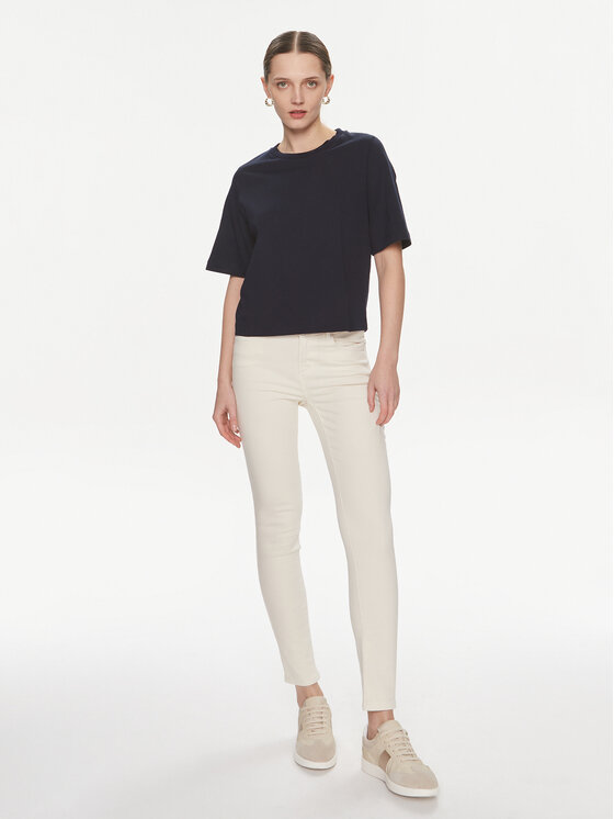 Morgan Morgan Jeans hlače 231-PRETTY1 Écru Slim Fit