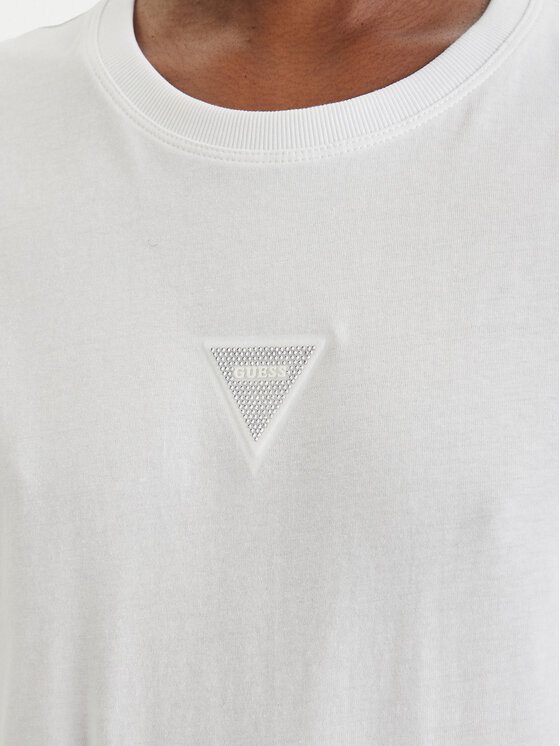 Guess Guess T-krekls W6GI10 K3025 Balts Regular Fit