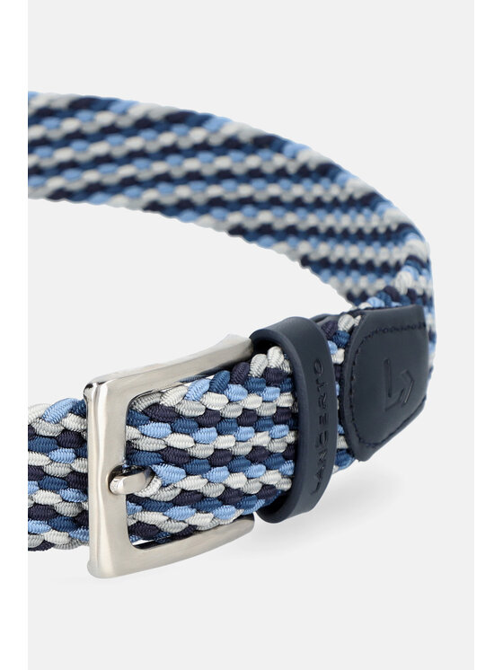 Lancerto Lancerto Pasek Męski Pleat PS090124000003 Niebieski