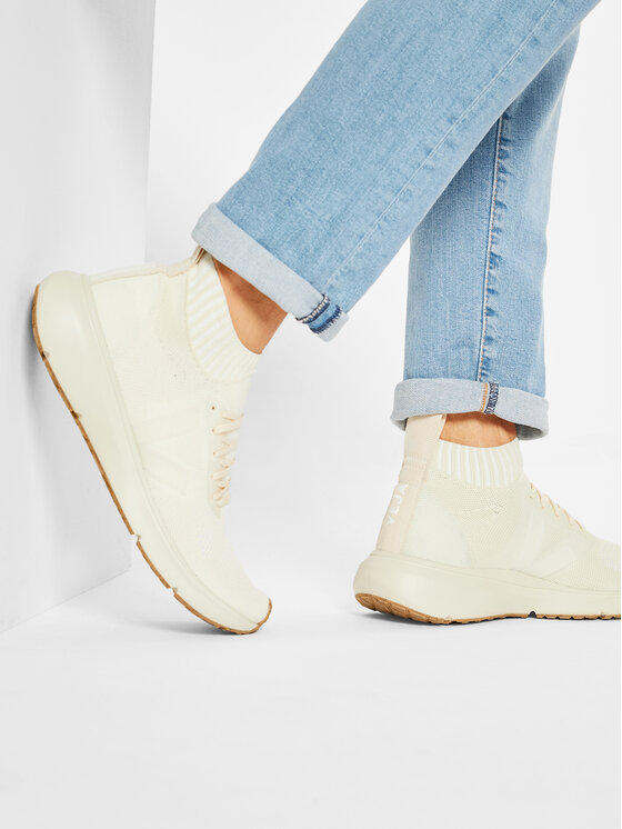 Veja Veja Sneakers Runner Style Mid V x Rick Owens OT102454B Bej