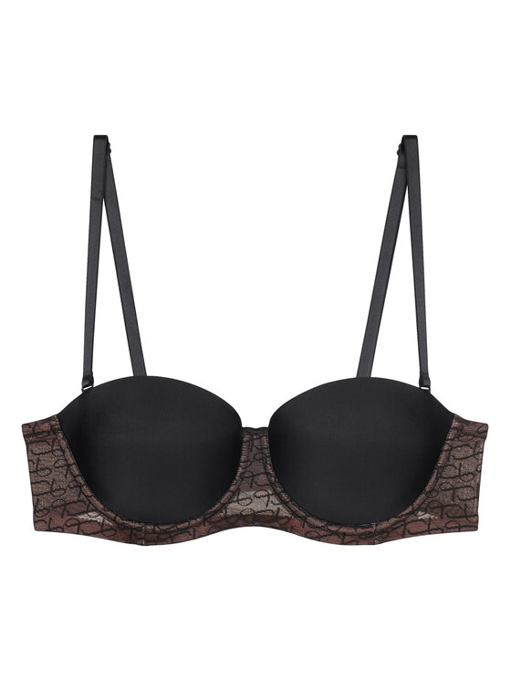 Triumph Triumph Biustonosz bardotka Signature Sheer 10224861 Czarny