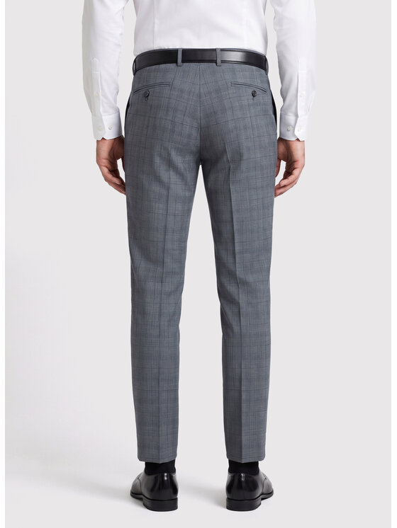 Pako Lorente Pako Lorente Spodnie garniturowe P26WF-6G-003 Szary Slim Fit