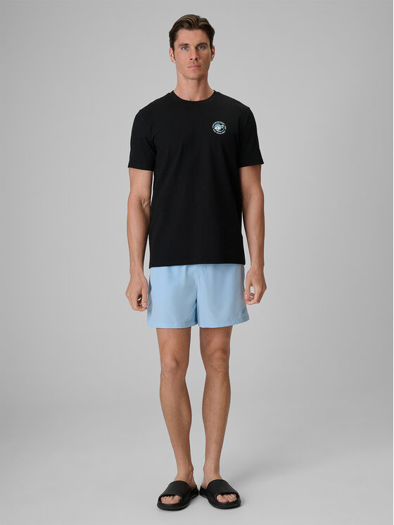 4F 4F T-Shirt SUMMER CODE Czarny Regular Fit