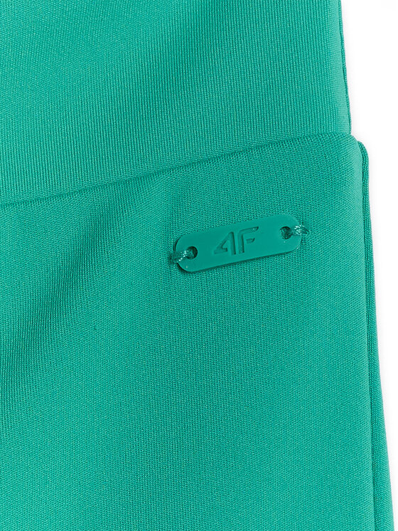 4F 4F Legginsy FOB SUMMER Zielony jasny Slim Fit
