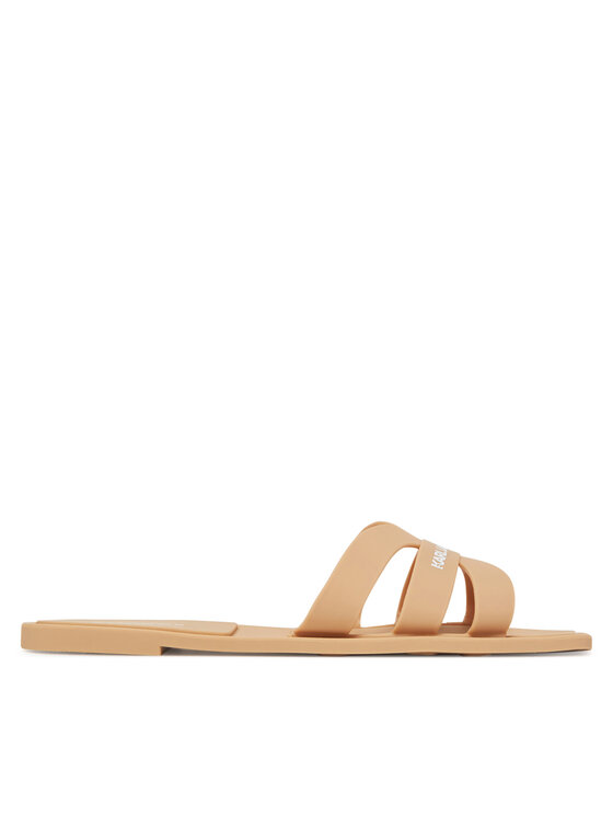 KARL LAGERFELD KARL LAGERFELD Παντόφλες Jelly IV KL80025 Μπεζ