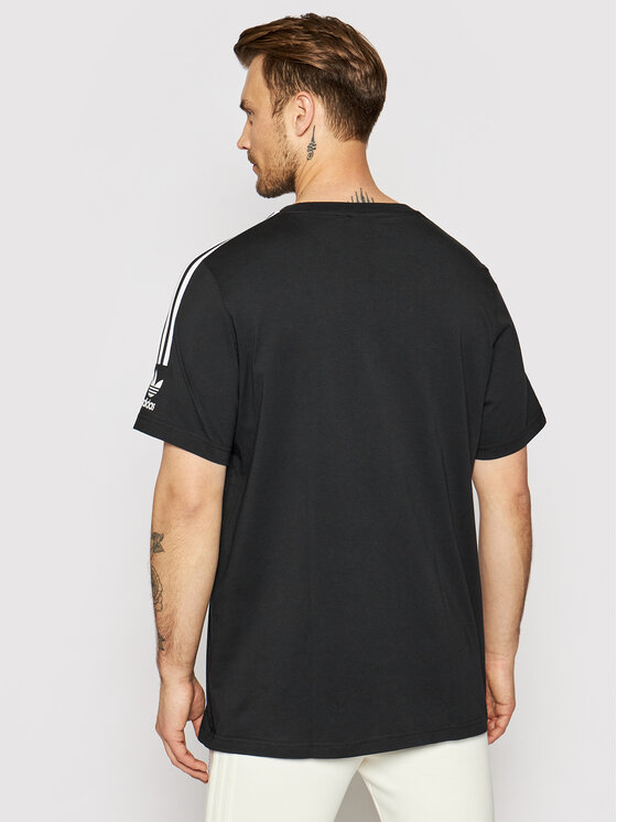 adidas adidas Marškinėliai Tee ED6116 Juoda Relaxed Fit