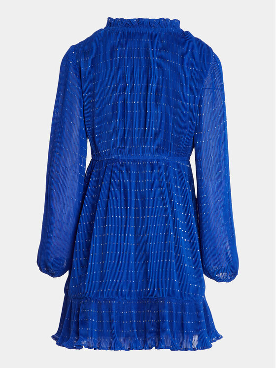 Tommy Hilfiger Tommy Hilfiger Rochie de zi KG0KG07567 Albastru Regular Fit
