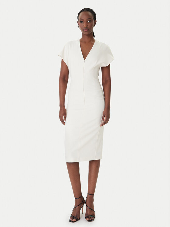 Patrizia Pepe Patrizia Pepe Риза 8A1663/A6F5-W409 Екрю Regular Fit