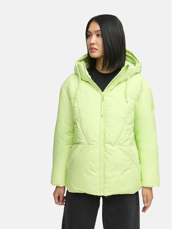 Navahoo Navahoo Kurtka zimowa Pastellzauber Zielony Regular Fit