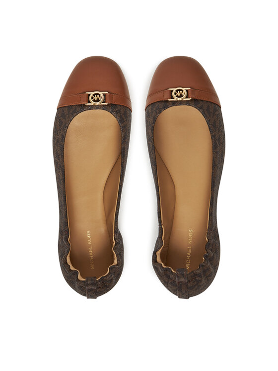 MICHAEL Michael Kors MICHAEL Michael Kors Balerinke Mandy 40S5MAFP1B Rjava