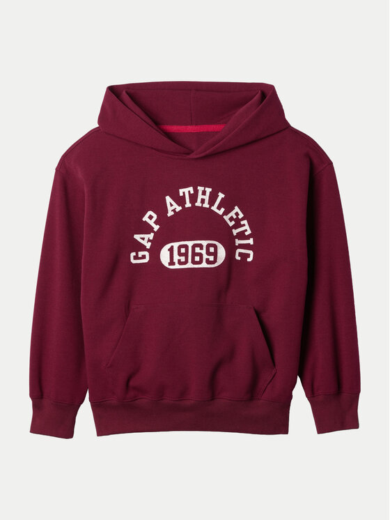 Gap Gap Felpa 468554-02 Rosso Regular Fit