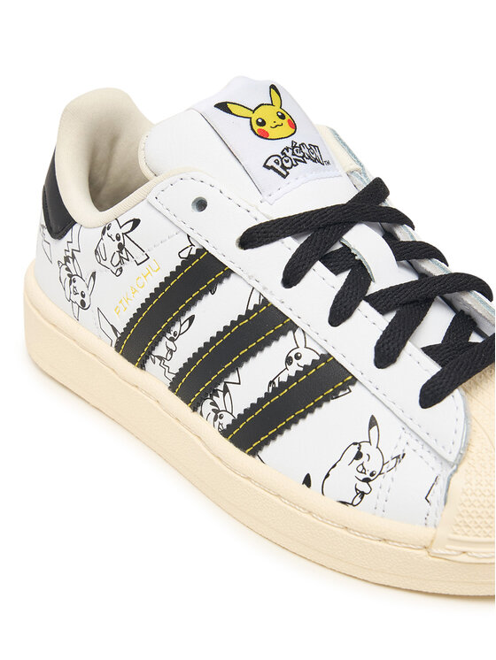adidas adidas Tenisice Pokemon Superstar II KJ5612 Bijela