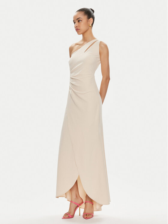 Rinascimento Rinascimento Abendkleid CFC0118275003 Beige Regular Fit