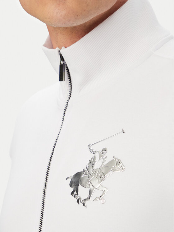 Beverly Hills Polo Club Beverly Hills Polo Club Світшот M6608T-HR Білий Regular Fit